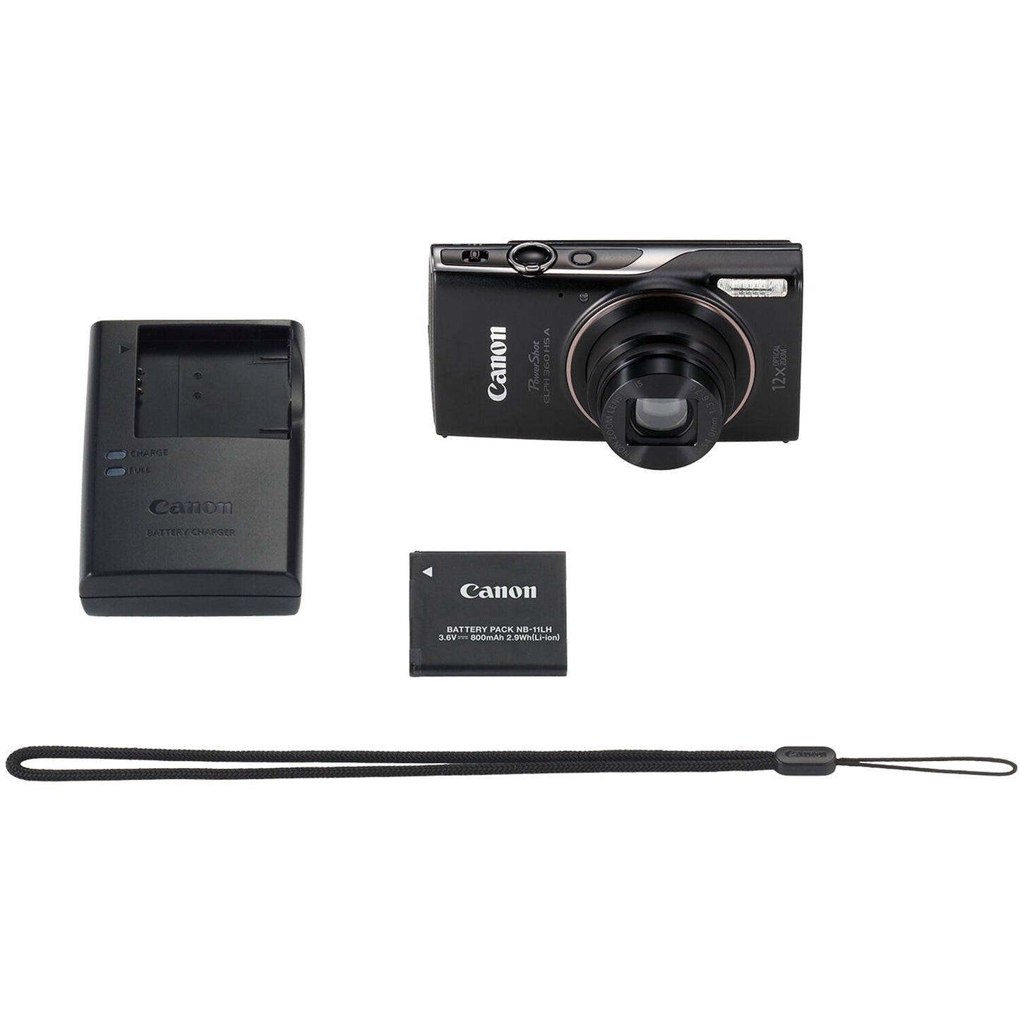 Canon PowerShot ELPH 360 HS A Digital Camera
