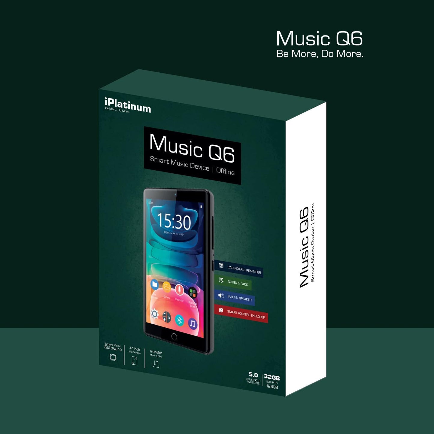 IPlatinum Q6 Kosher 32GB MP3 Player