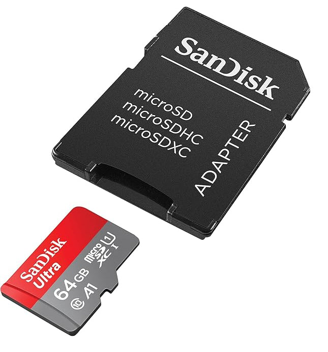 SanDisk Micro SD 64 Gb W Adopter