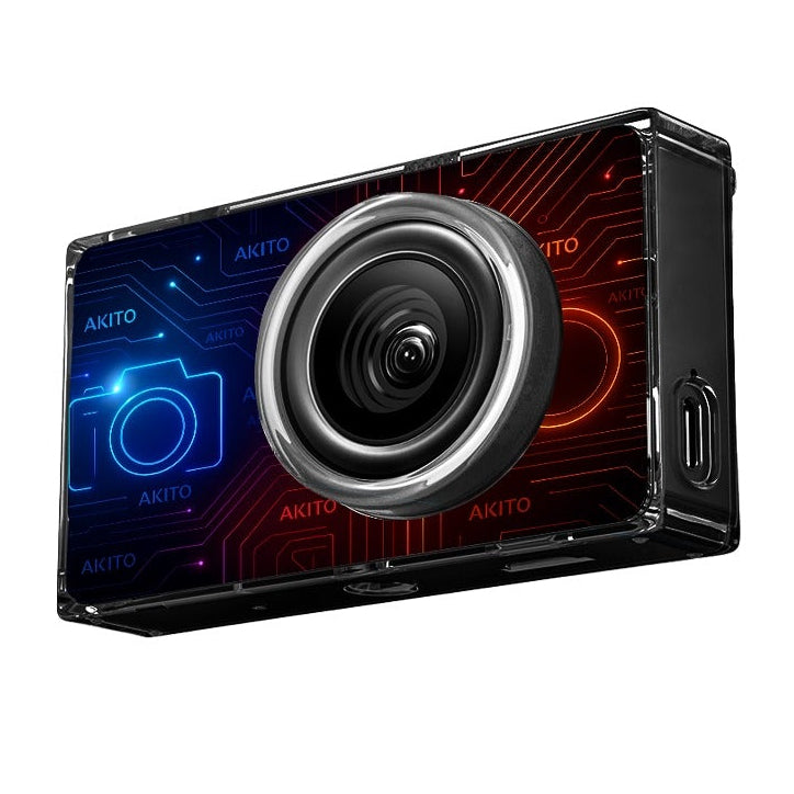 AKITO NEW PICO-H Digital Camera BLACK Touch Screen