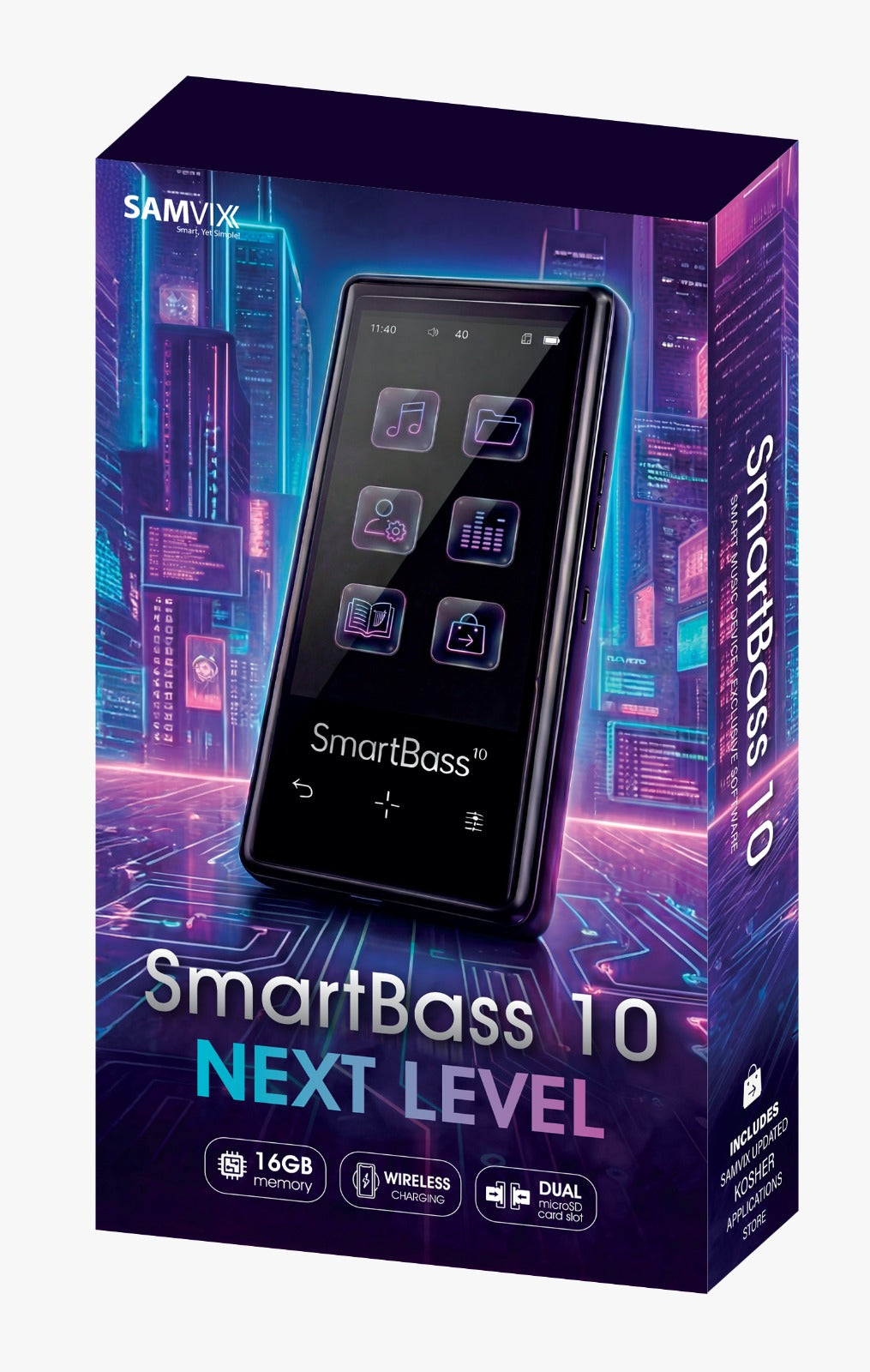 New Samvix Smartbass 10
