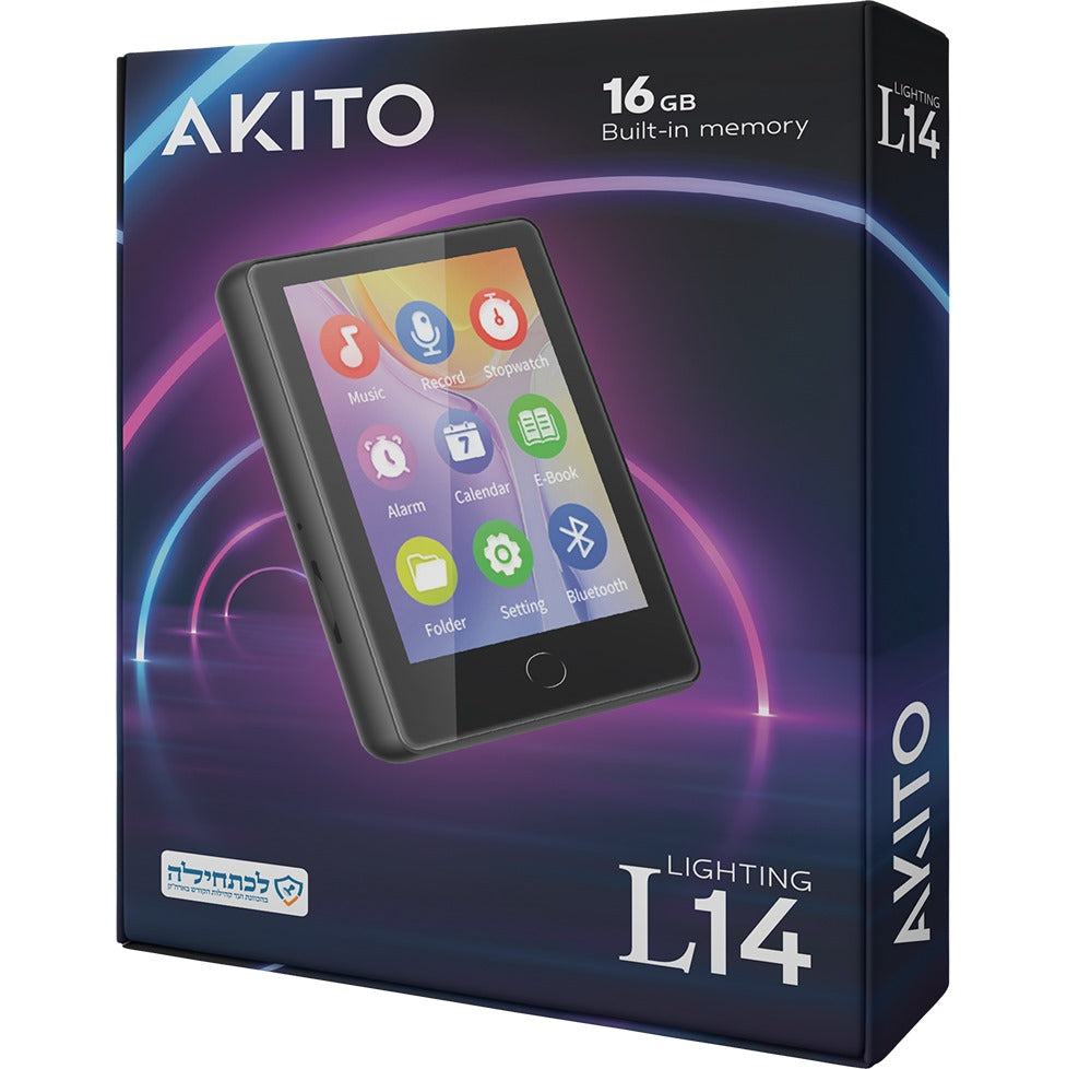 AKITO L14 MP3 player Built in 16 GB Memory SD SLOT