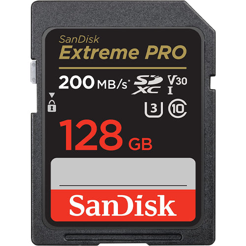 SanDisk 128GB Extreme PRO UHS-I SDXC Memory Card