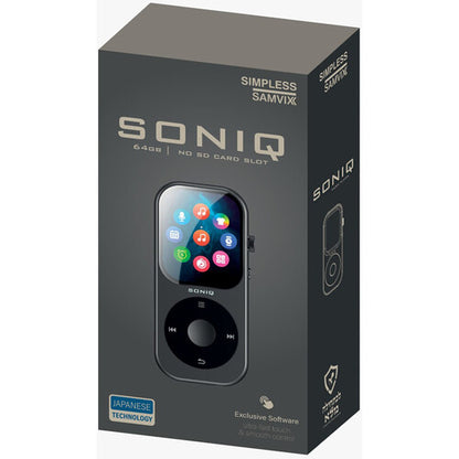 Samvix Soniq 64GB MP3 Player (No SD Slot)