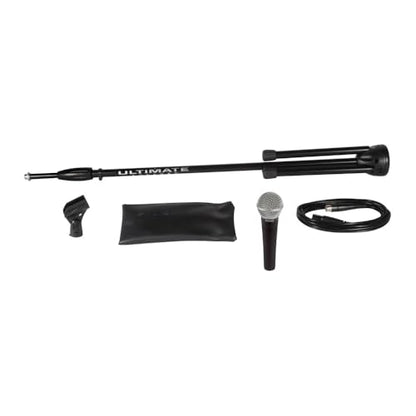 Shure SM58 Professional XLR Dynamic Vocal Microphone – Cardioid Mic for Live Performance, Studio Recording, Podcasting & Broadcasting (SM58-LC)