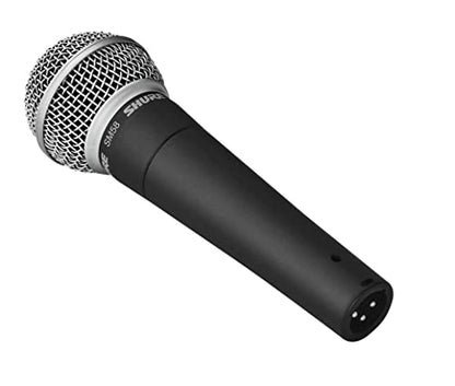 Shure SM58 Professional XLR Dynamic Vocal Microphone – Cardioid Mic for Live Performance, Studio Recording, Podcasting & Broadcasting (SM58-LC)