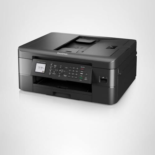 Brother MFC-J1010DW Wireless Color Inkjet All-in-One Printer, Duplex Printing, Mobile & Cloud Print, Compact Design, 1.8" Color Display, Works with Alexa