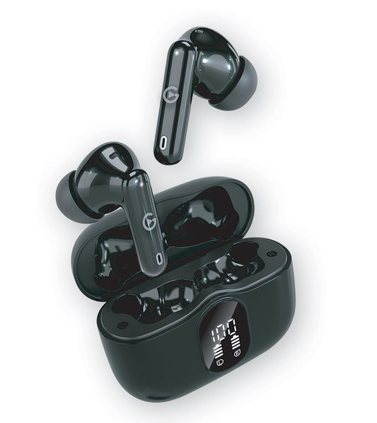 USG - Vibes Wireless Bluetooth Earbuds with ANC/ENC  - (Black)