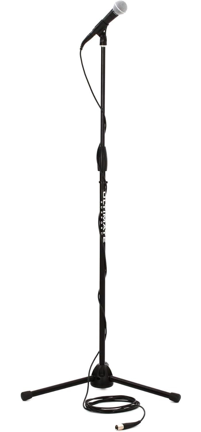 Shure SM58 Professional XLR Dynamic Vocal Microphone – Cardioid Mic for Live Performance, Studio Recording, Podcasting & Broadcasting (SM58-LC)