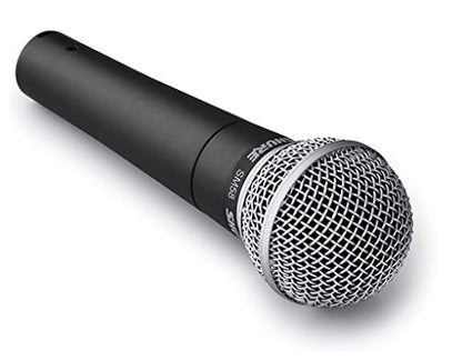 Shure SM58 Professional XLR Dynamic Vocal Microphone – Cardioid Mic for Live Performance, Studio Recording, Podcasting & Broadcasting (SM58-LC)