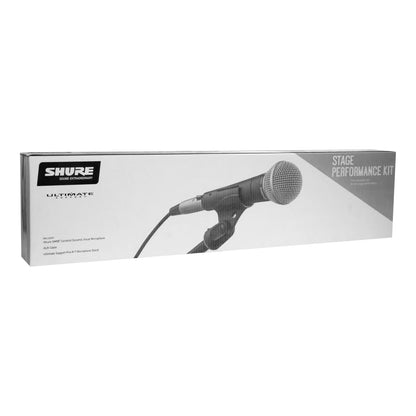 Shure SM58 Professional XLR Dynamic Vocal Microphone – Cardioid Mic for Live Performance, Studio Recording, Podcasting & Broadcasting (SM58-LC)