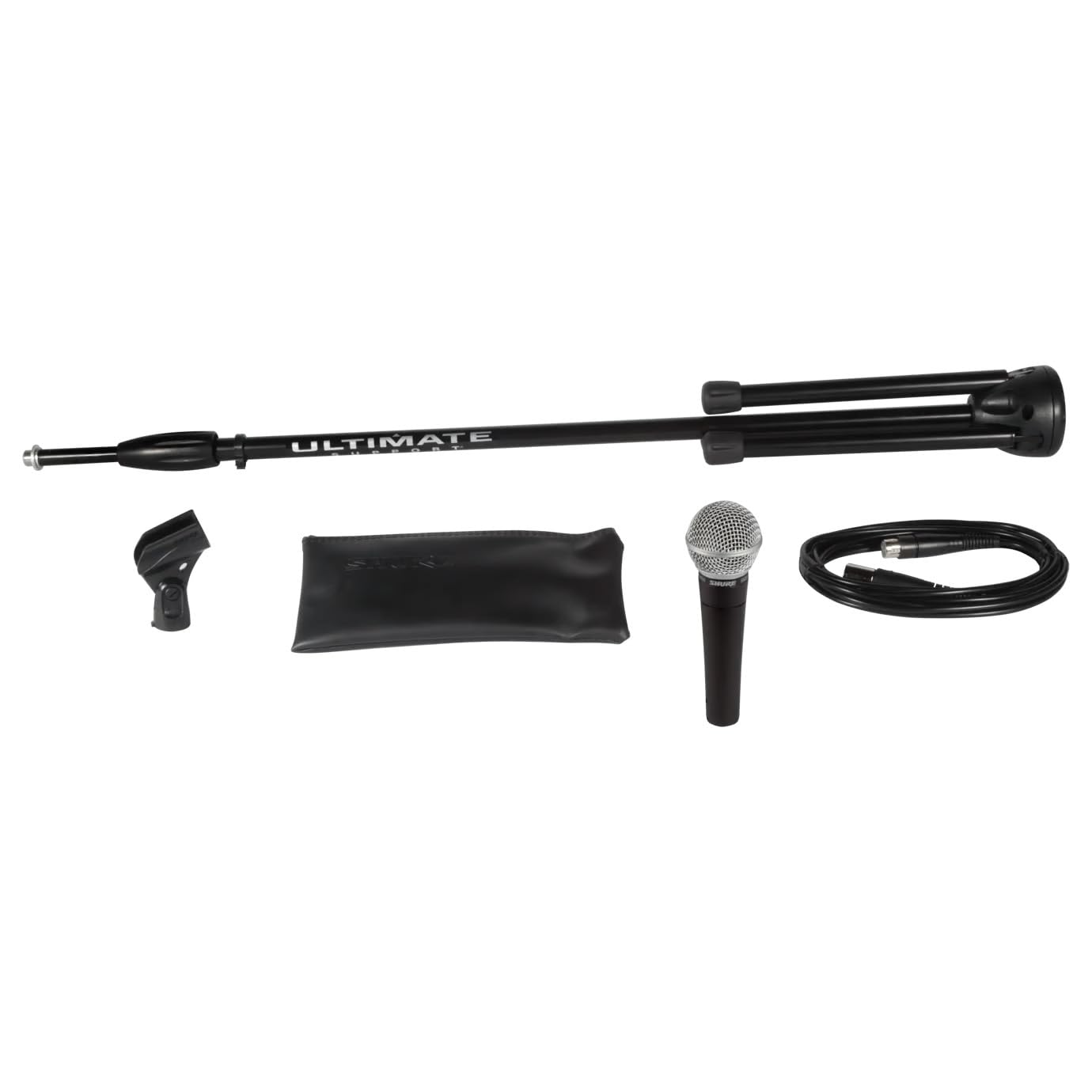 Shure SM58 Professional XLR Dynamic Vocal Microphone – Cardioid Mic for Live Performance, Studio Recording, Podcasting & Broadcasting (SM58-LC)