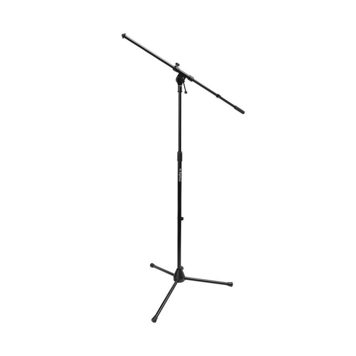 On-Stage MSP7706 Euro Boom 6 Mic Stands w/Travel Bag (For Vocal and Instrument Microphones, Height-Adjustable, Rugged, Lightweight, Steel, Standard Threading, Folding Tripod, Durable, Black)