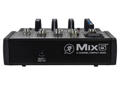 Mackie Mix Series Mix8 8-Channel Mixer, Black