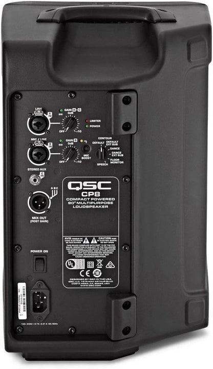 QSC CP8 8" Compact Powered Loudspeaker