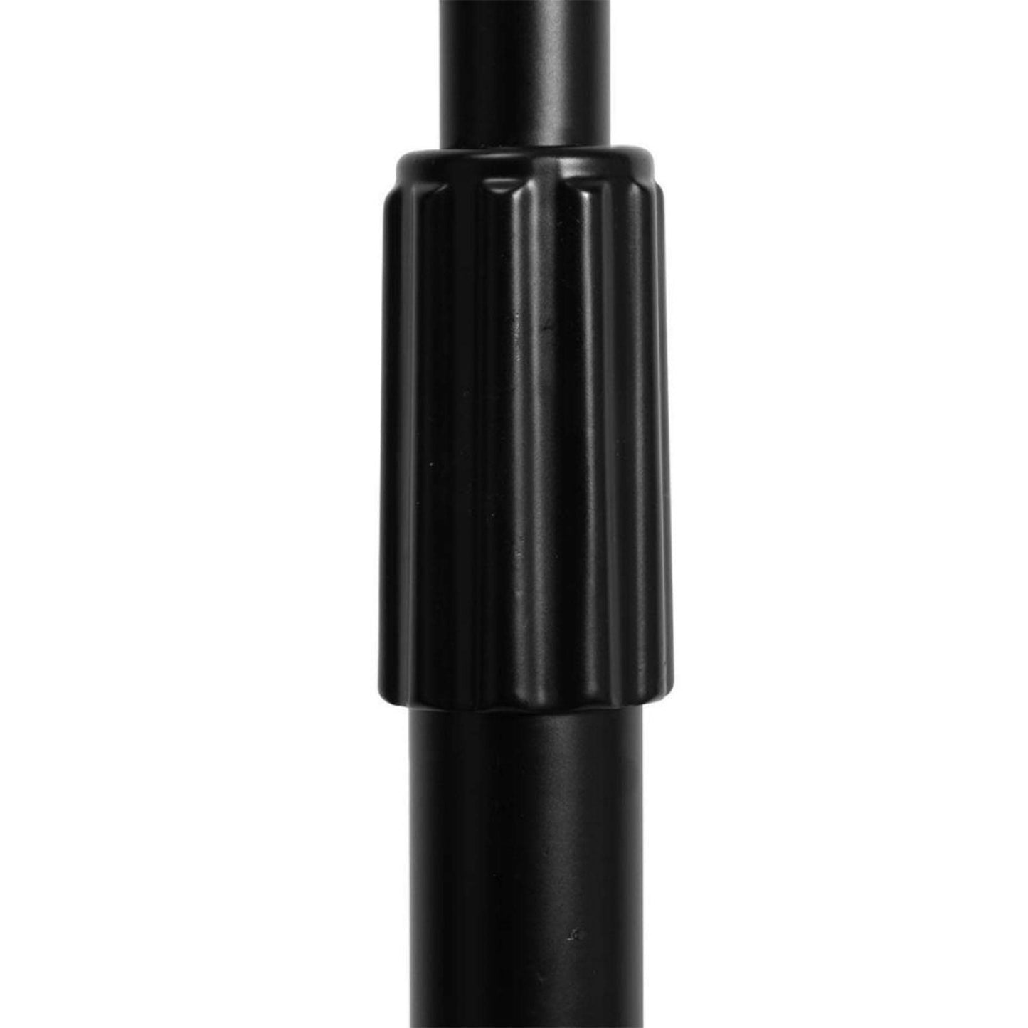 On-Stage MSP7706 Euro Boom 6 Mic Stands w/Travel Bag (For Vocal and Instrument Microphones, Height-Adjustable, Rugged, Lightweight, Steel, Standard Threading, Folding Tripod, Durable, Black)