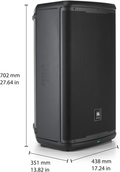 JBL Professional EON715 Powered PA Speaker, Portable Loudspeaker with Bluetooth, 15 inch, 300 Watt, Wired Electric, Black