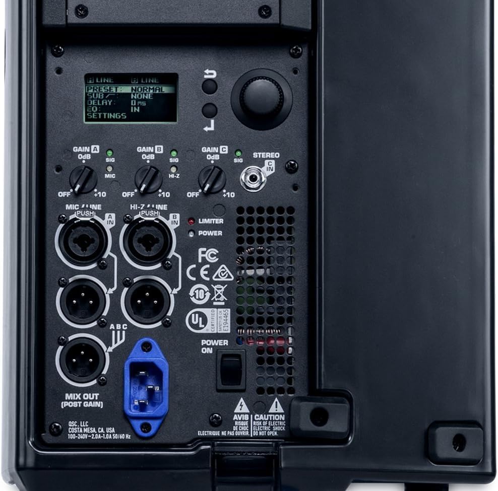 QSC K8.2 Active 8" Powered 2000 Watt Loudspeaker