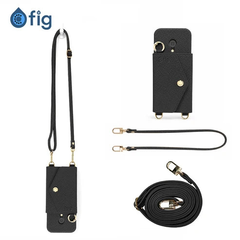 Fig bar - leather wallet case