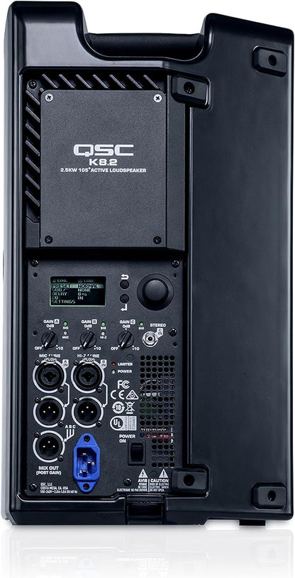 QSC K8.2 Active 8" Powered 2000 Watt Loudspeaker