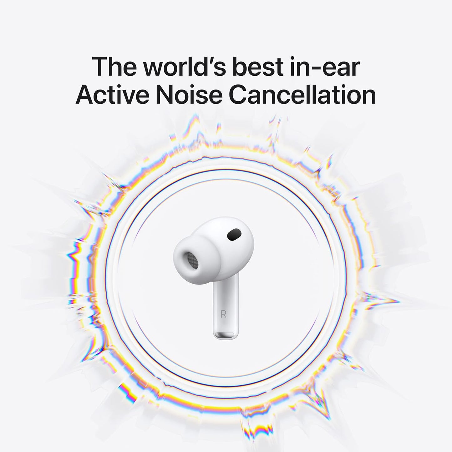 Apple AirPods Pro 3 Wireless Earbuds - Active Noise Cancellation - USB-C Charging