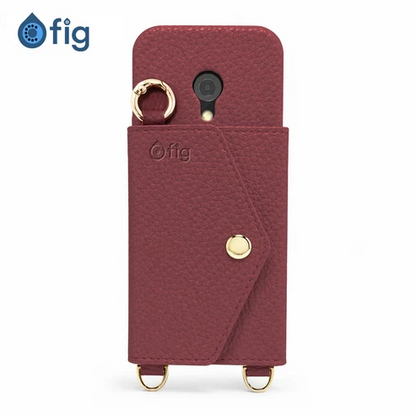 Fig bar - leather wallet case