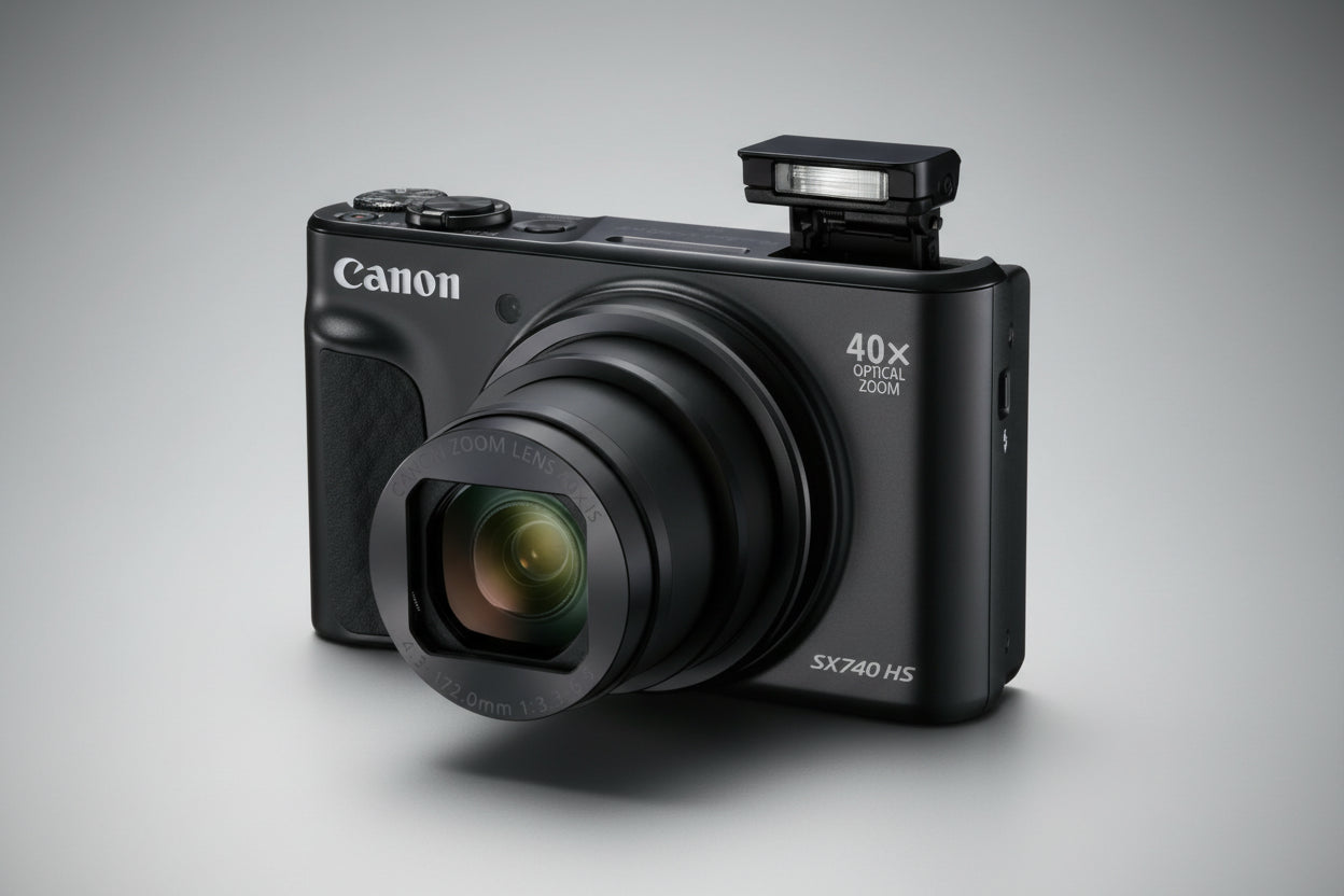 Canon PowerShot SX740 HS Digital Camera - Black – Ring N Go Canon PowerShot SX740 HS Digital Camera - Black – Ring N Go