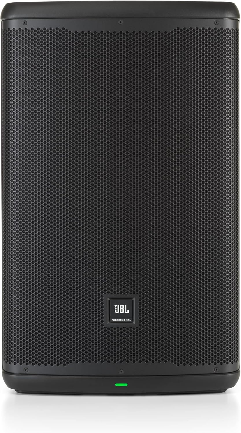 JBL Professional EON715 Powered PA Speaker, Portable Loudspeaker with Bluetooth, 15 inch, 300 Watt, Wired Electric, Black