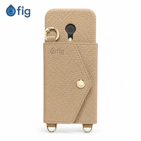 Fig bar - leather wallet case