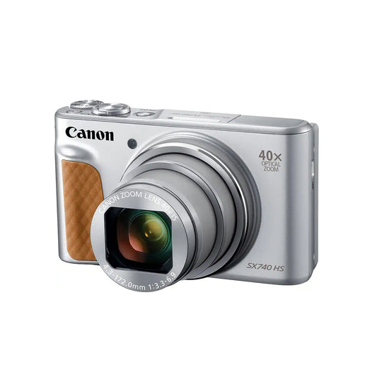 Canon PowerShot SX740 HS 20.3MP Digital Camera, 40x Zoom Silver