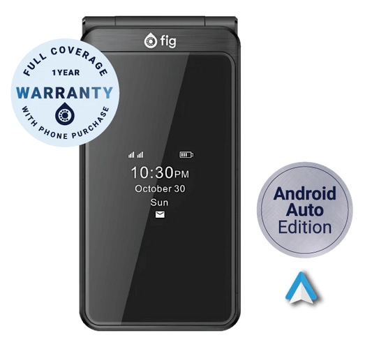 Fig Flip II Pro - Android Auto Edition 1 year warranty