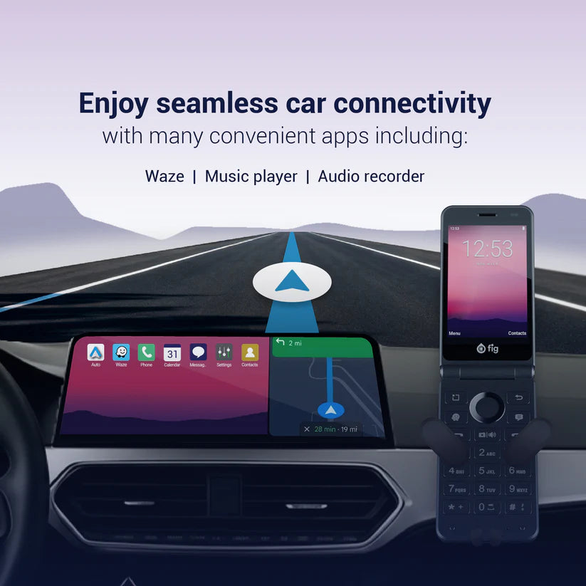 Fig Flip II Pro - Android Auto Edition 1 year warranty