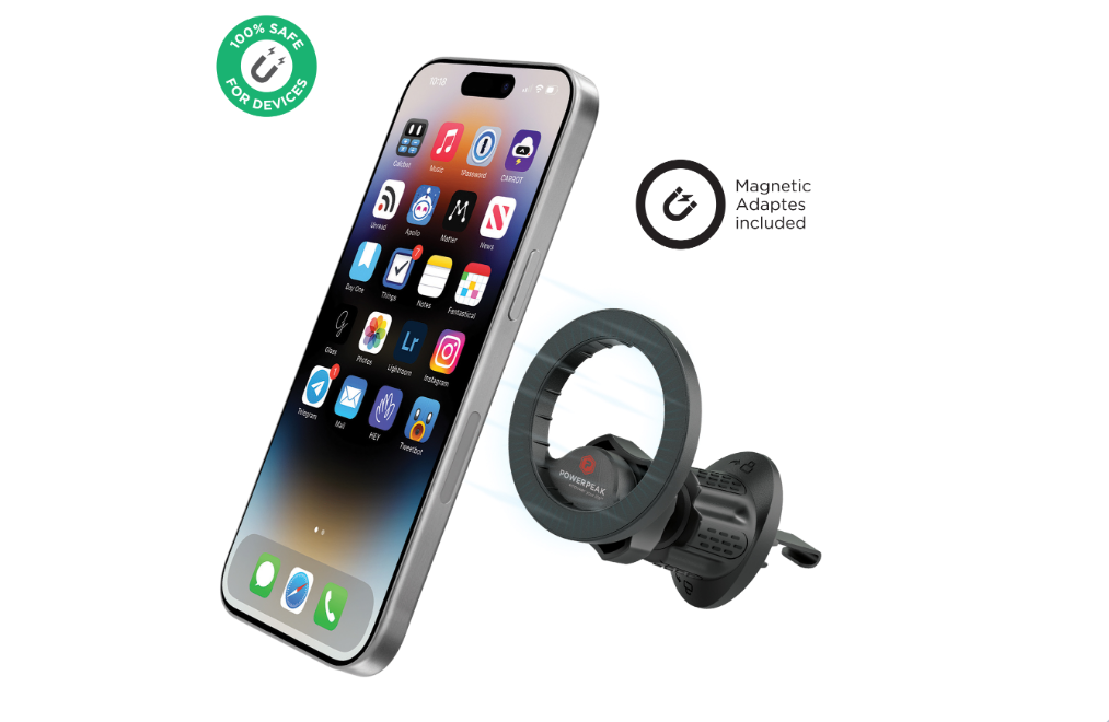 PowerPeak Magnetic Vent Car Mount