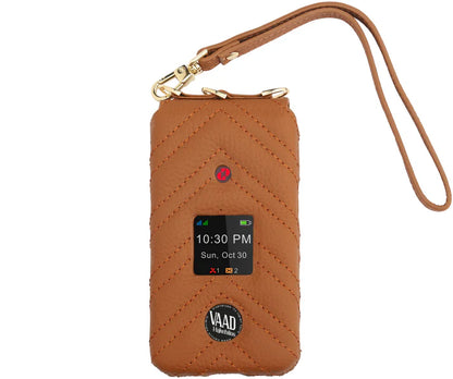 Pom Women Designer Leather Case  (Big)