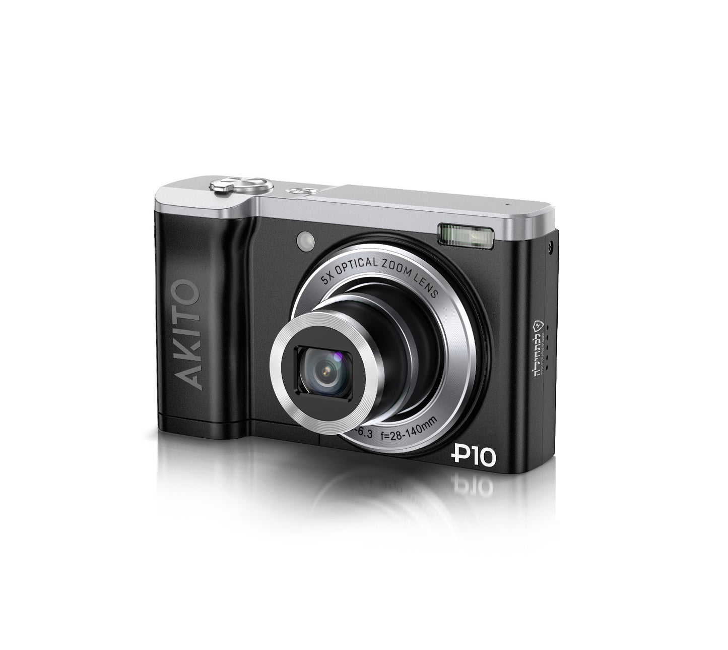 AKITO PLUS 10 Digital Camera BLACK
