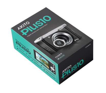 AKITO PLUS 10 Digital Camera BLACK