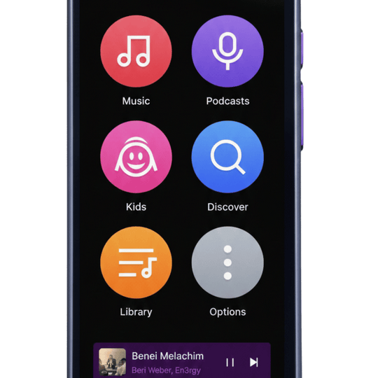 *New* Zing Wave Music Player Black