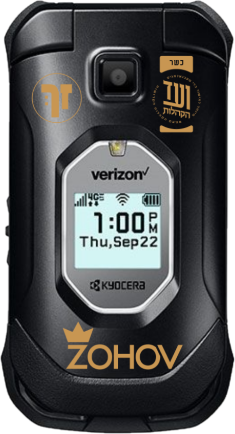 Kyocera E4811 Talk only Kosher Phone