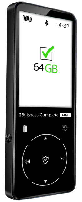 SAMVIX IBUISNESS 64  MP3 PLAYER - 64GB No SD Slot