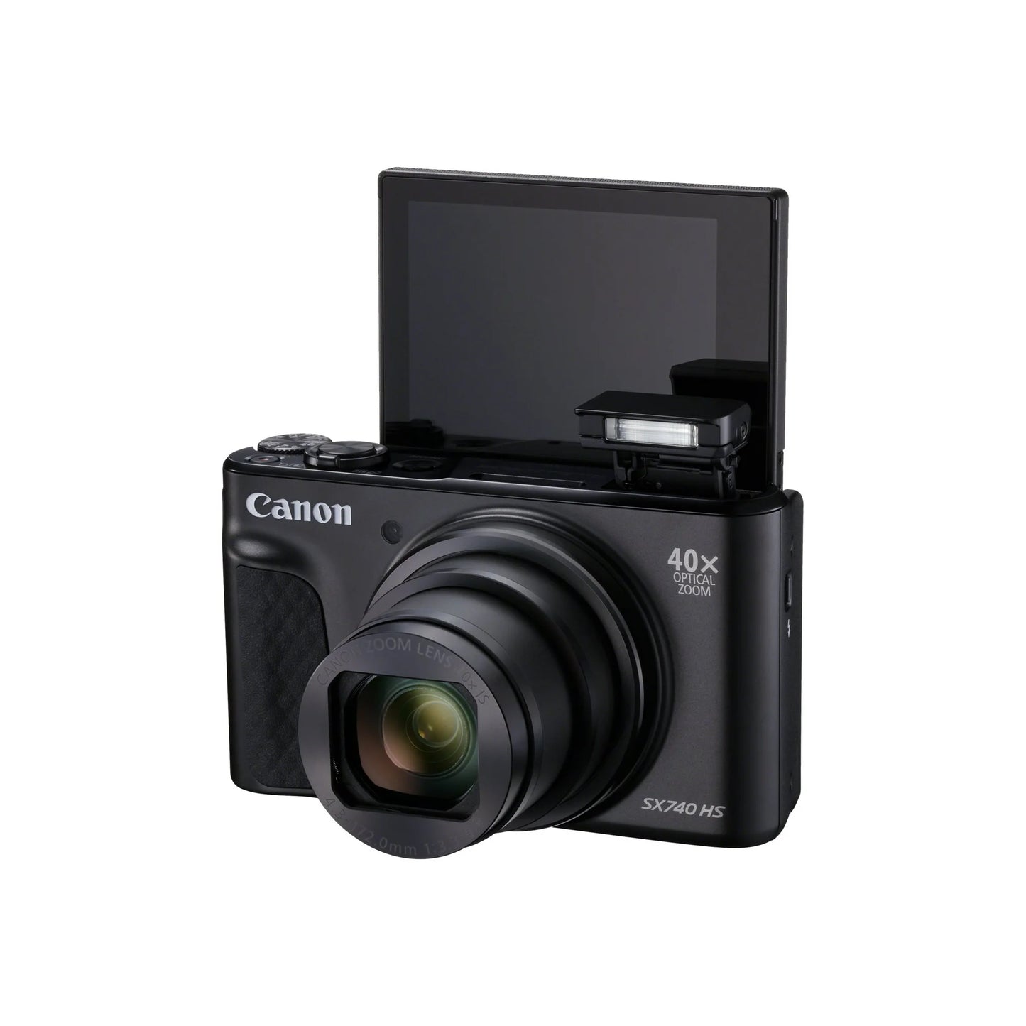Canon PowerShot SX740 HS Digital Camera - Black