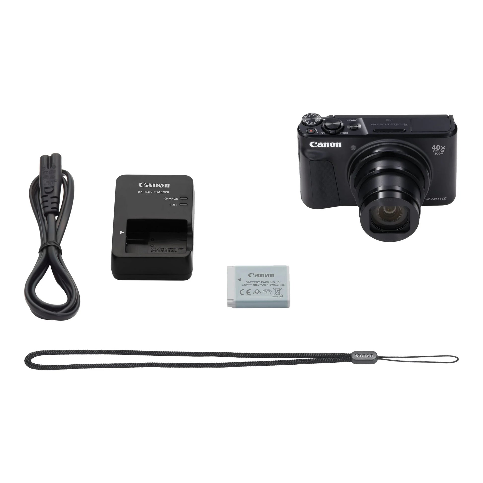 Canon PowerShot SX740 HS Digital Camera - Black – Ring N Go Canon PowerShot SX740 HS Digital Camera - Black – Ring N Go