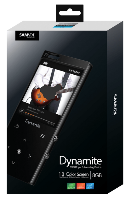 SAMVIX DYNAMITE 8GB Sport MP3 Player