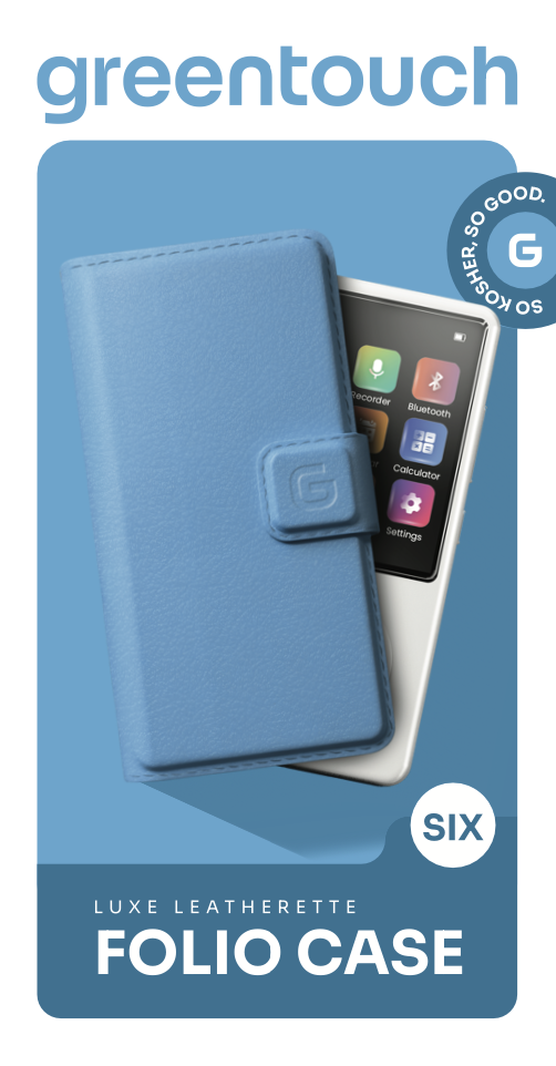GreenTouch SIX FOLIO CASE