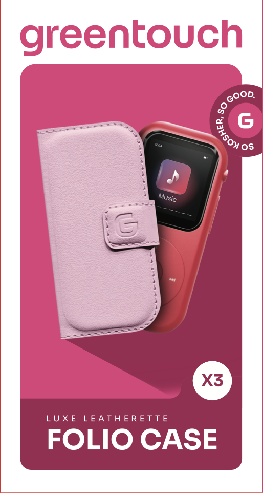 GreenTouch X3 FOLIO CASE