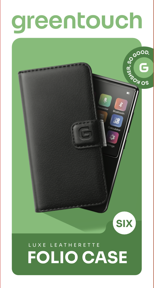 GreenTouch SIX FOLIO CASE