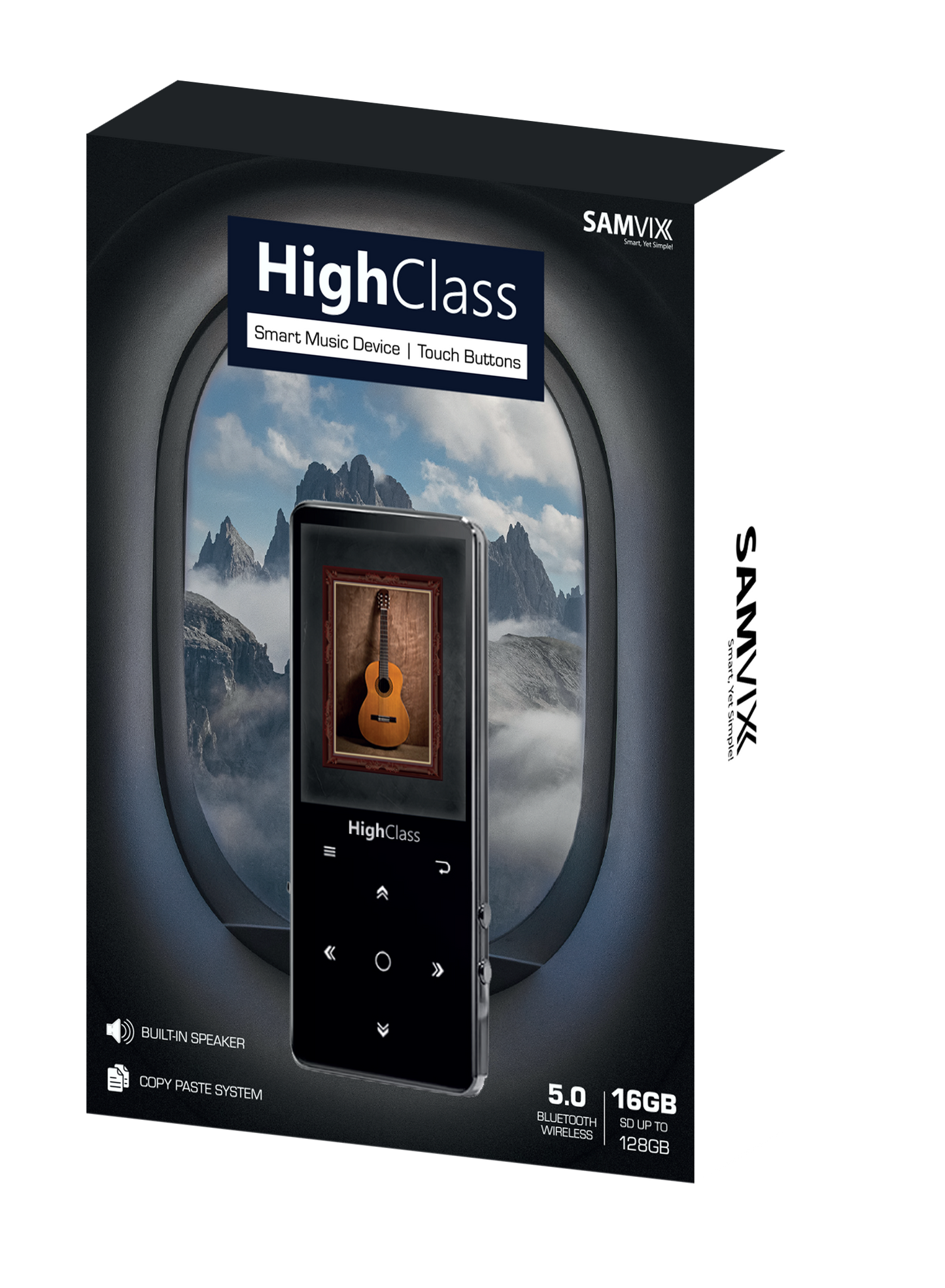 SAMVIX HIGHCLASS  MP3 PLAYER - 16GB