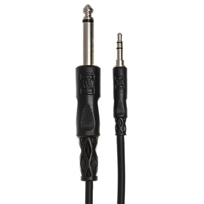 Hosa 3.5 Millimeters TRS to 1/4 Inches TS Mono Interconnect Cable - 5 Feet From