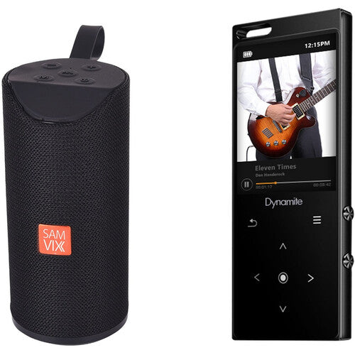 SAMVIX BUNDLE - DYNAMITE 8GB MP3 / 10WT BT SPEAKER