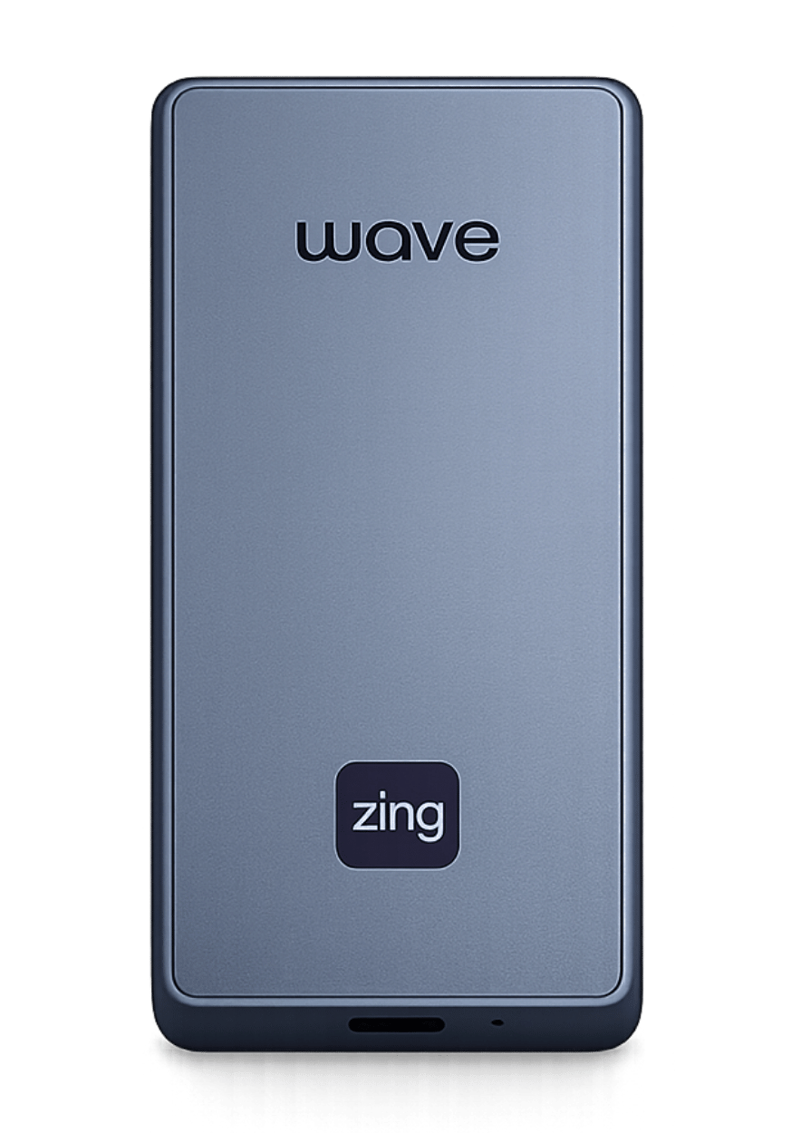 *New* Zing Wave Music Player Black